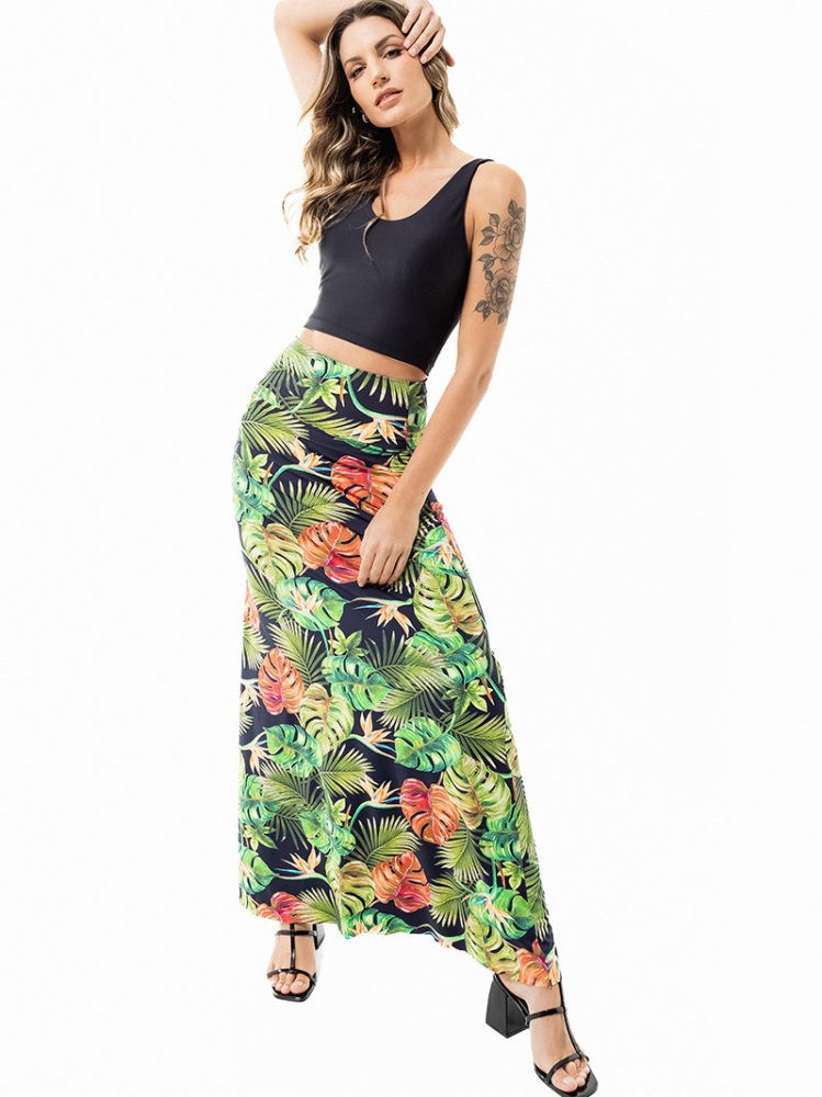 Campos Convertible Maxi Skirt - PARADISE FOUND - lilikoiwear.com
