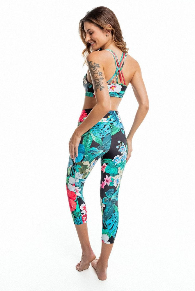 Capri Legging with Pockets - KIHAPAI - lilikoiwear.com