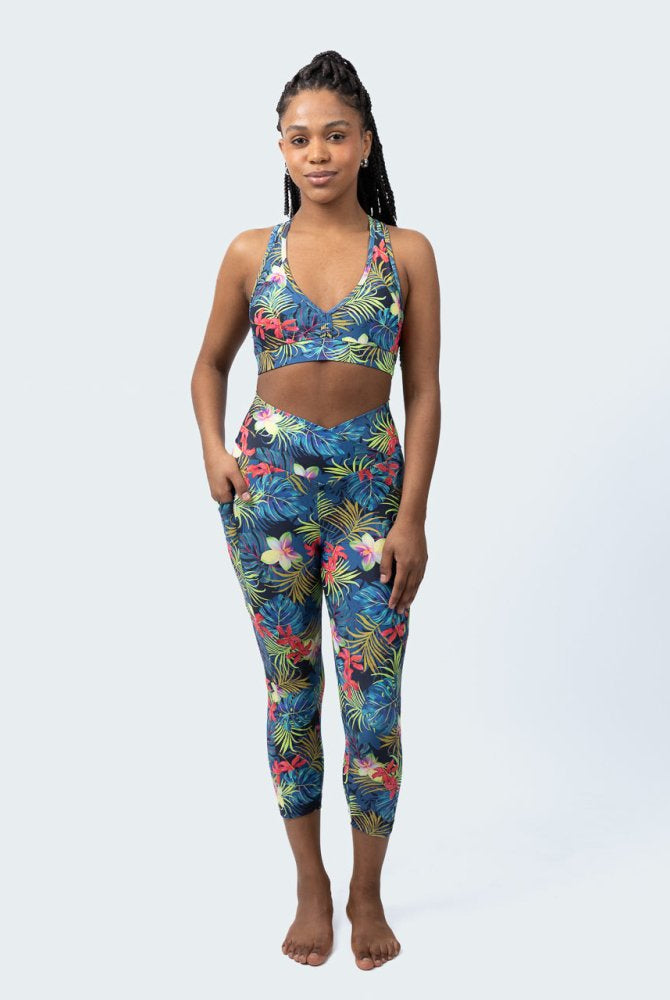 Capri Legging with Pockets - NAPALI - lilikoiwear.com