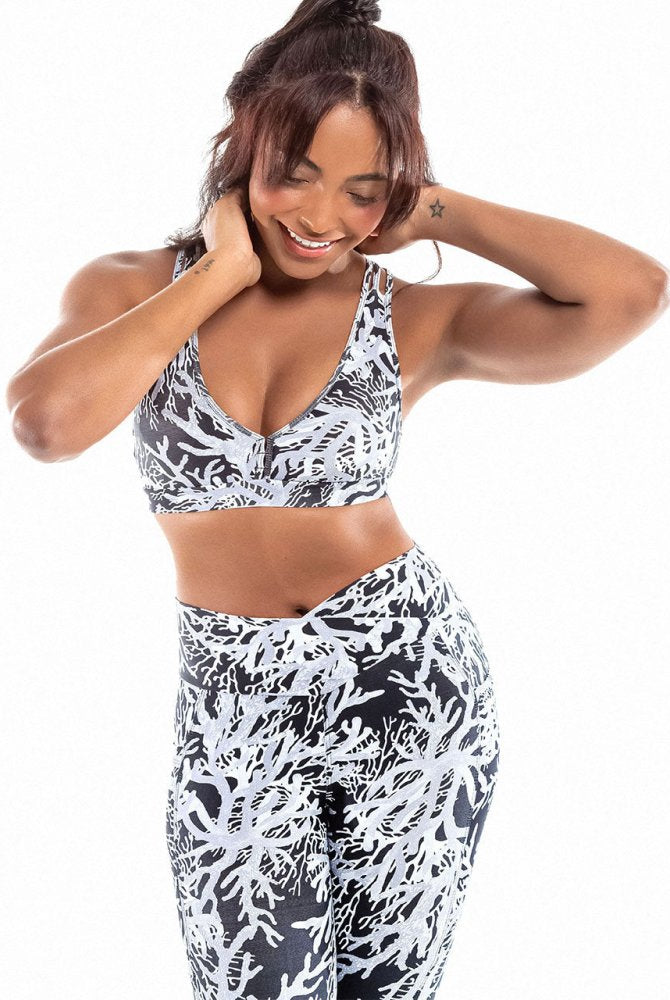 Clara Top - BLACK CORAL - lilikoiwear.com