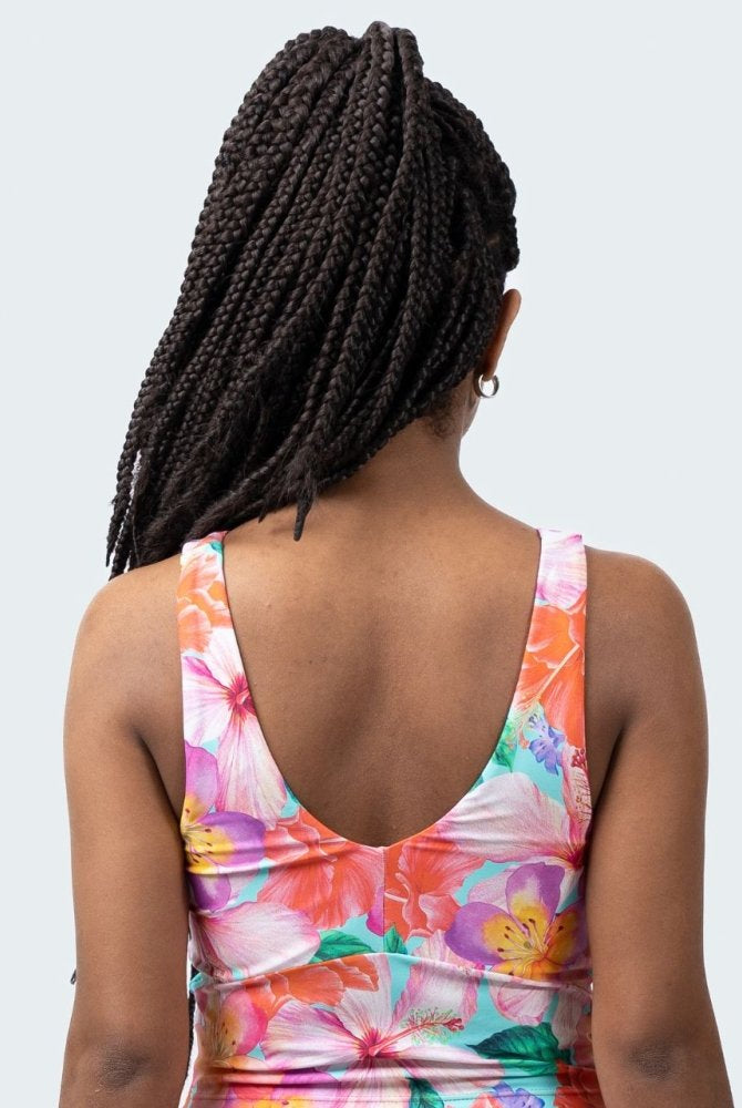 Crop Top APRIL - HIBISCUS - lilikoiwear.com