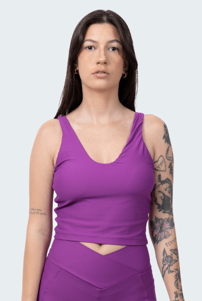 Crop Top APRIL - ORCHID - lilikoiwear.com