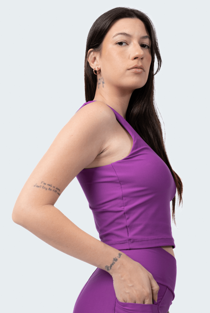 Crop Top APRIL - ORCHID - lilikoiwear.com
