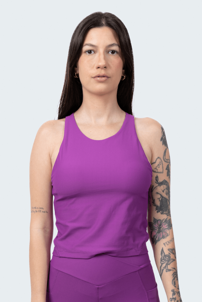 Crop Top JANEIRO - ORCHID - lilikoiwear.com