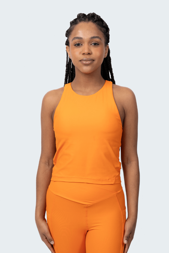 Crop Top JANEIRO - PAPAYA - lilikoiwear.com