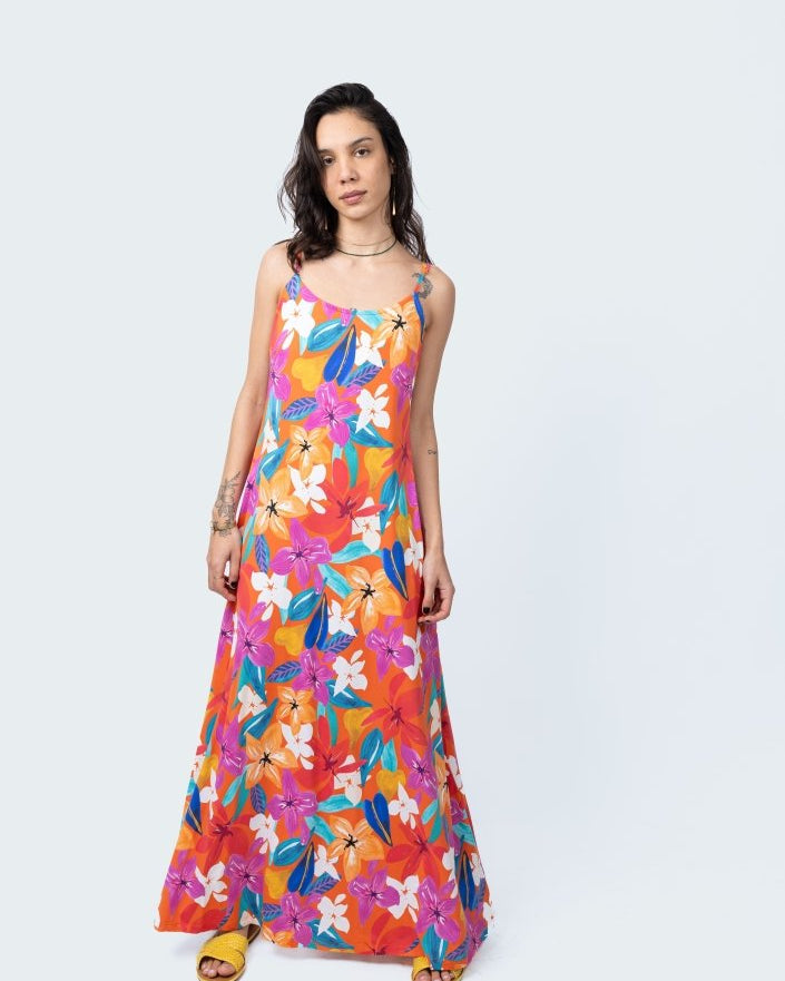 Eliana Dress - PLUMERIA - lilikoiwear.com