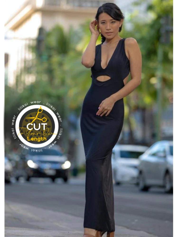 Floripa Dress - SOLID BLACK - lilikoiwear.com