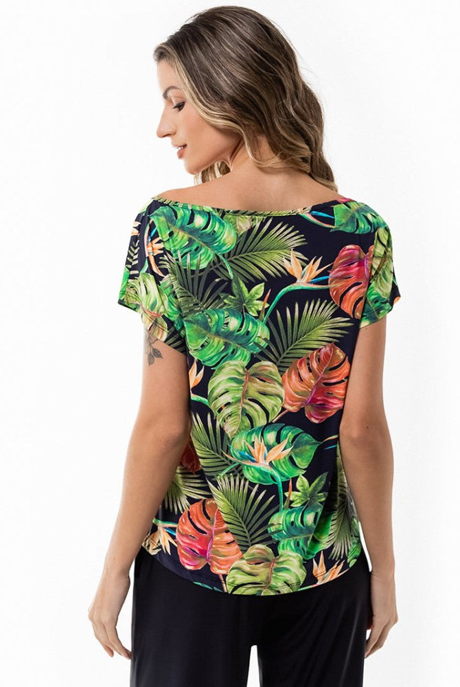 Fluity Fabric Off-Shoulder Blouse - PARADISE FOUND - lilikoiwear.com