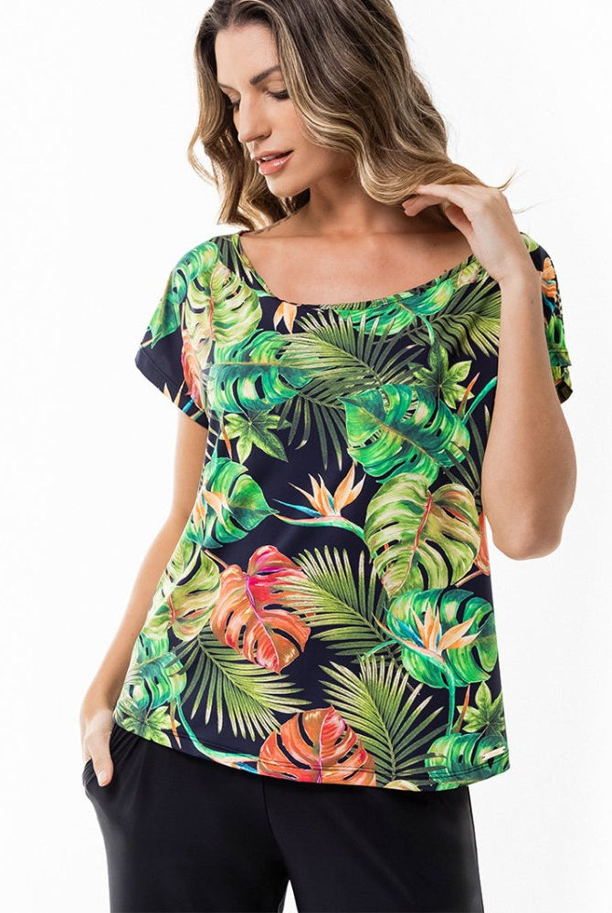Fluity Fabric Off-Shoulder Blouse - PARADISE FOUND - lilikoiwear.com