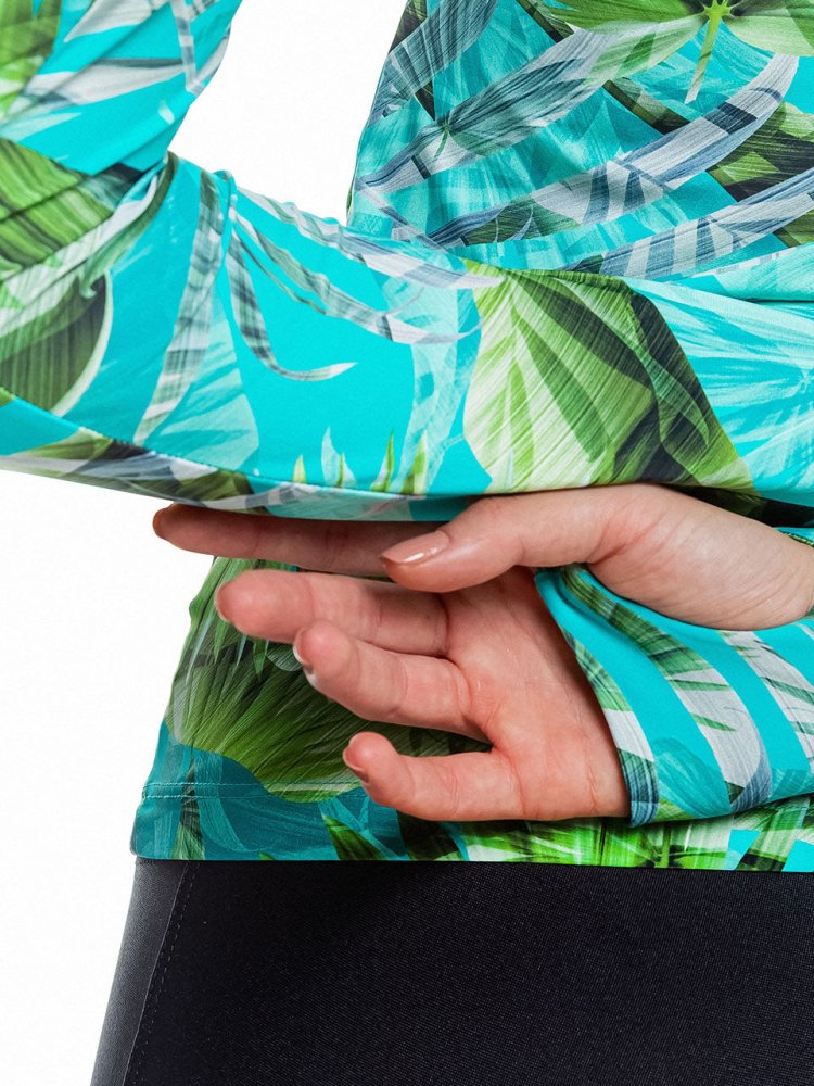 Fluity Fabric Rash Guard - KIHOLO - lilikoiwear.com