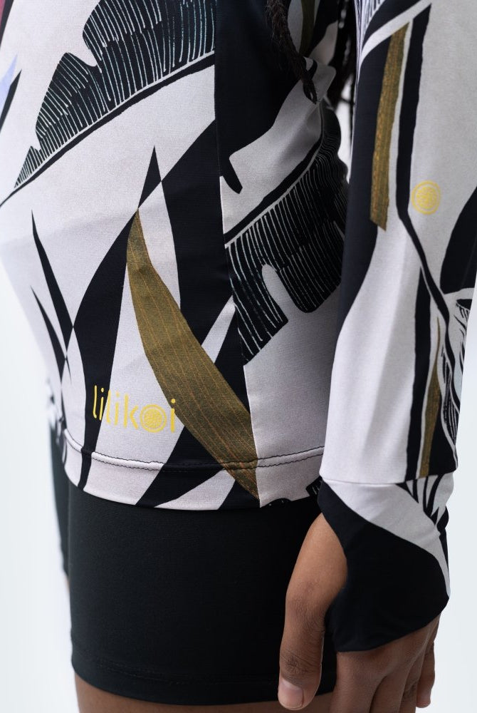 Fluity Fabric Rash Guard - PARADISE DECO - lilikoiwear.com