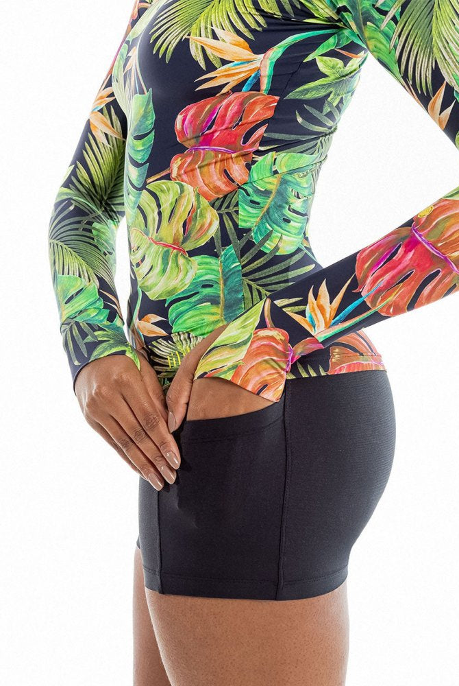 Fluity Fabric Rash Guard - PARADISE FOUND - lilikoiwear.com