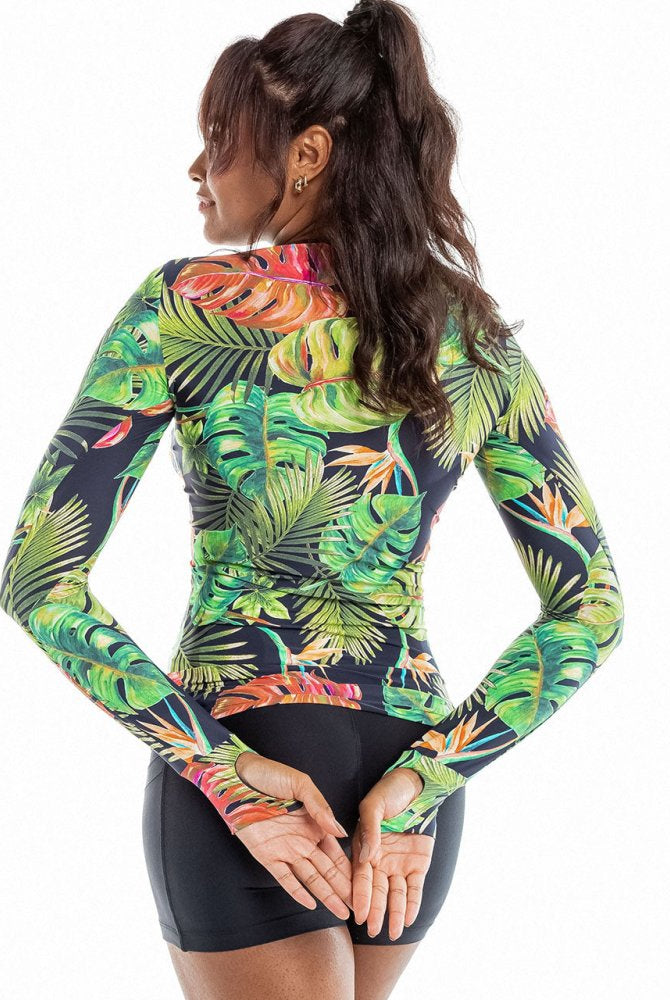 Fluity Fabric Rash Guard - PARADISE FOUND - lilikoiwear.com