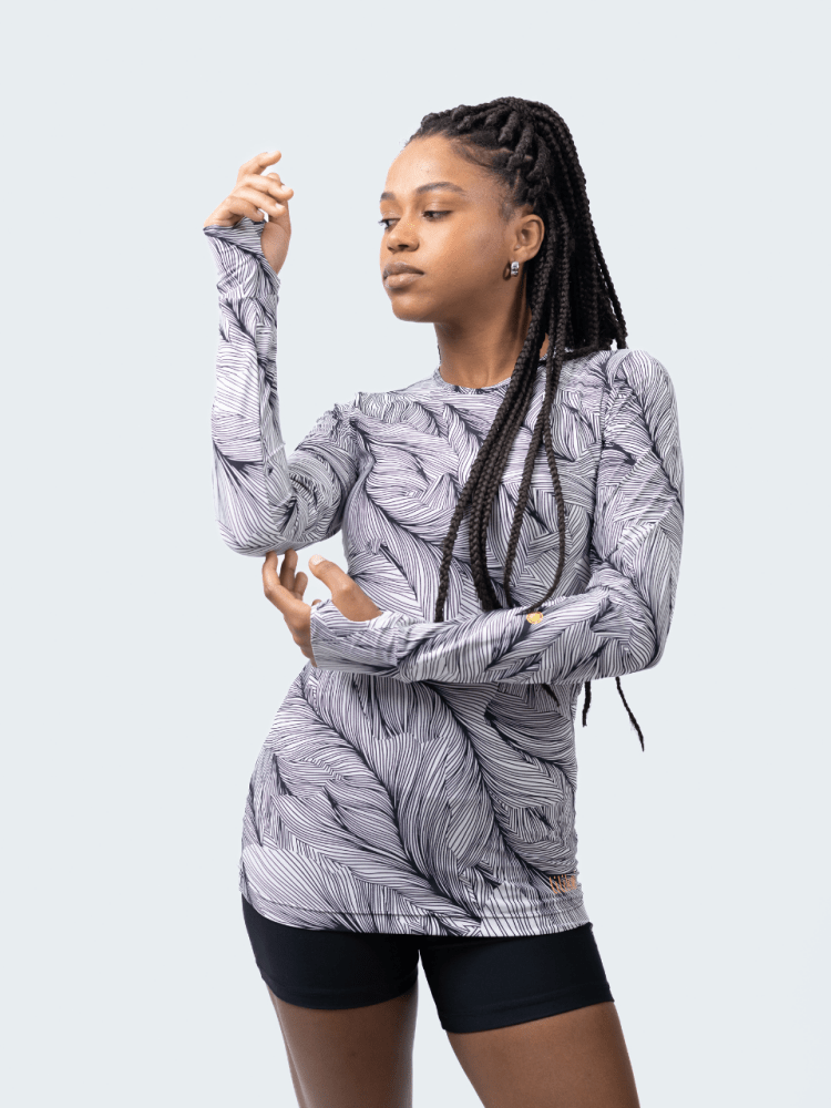 Fluity Rash Guard - KAHE - lilikoiwear.com