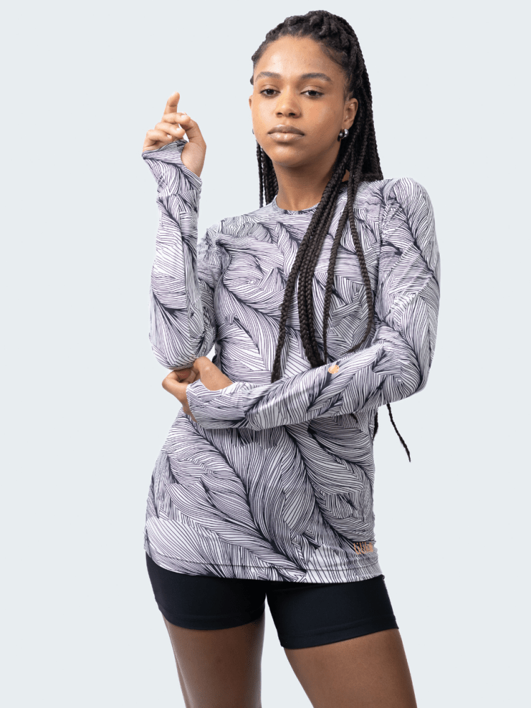 Fluity Rash Guard - KAHE - lilikoiwear.com
