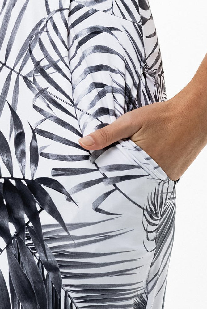 Jaeny Jumpsuit - WHITE PALMS - lilikoiwear.com
