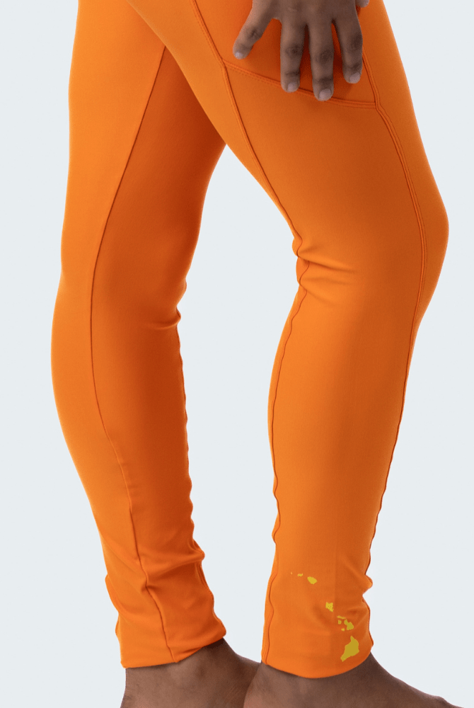 Leggings with Pockets - PAPAYA - lilikoiwear.com