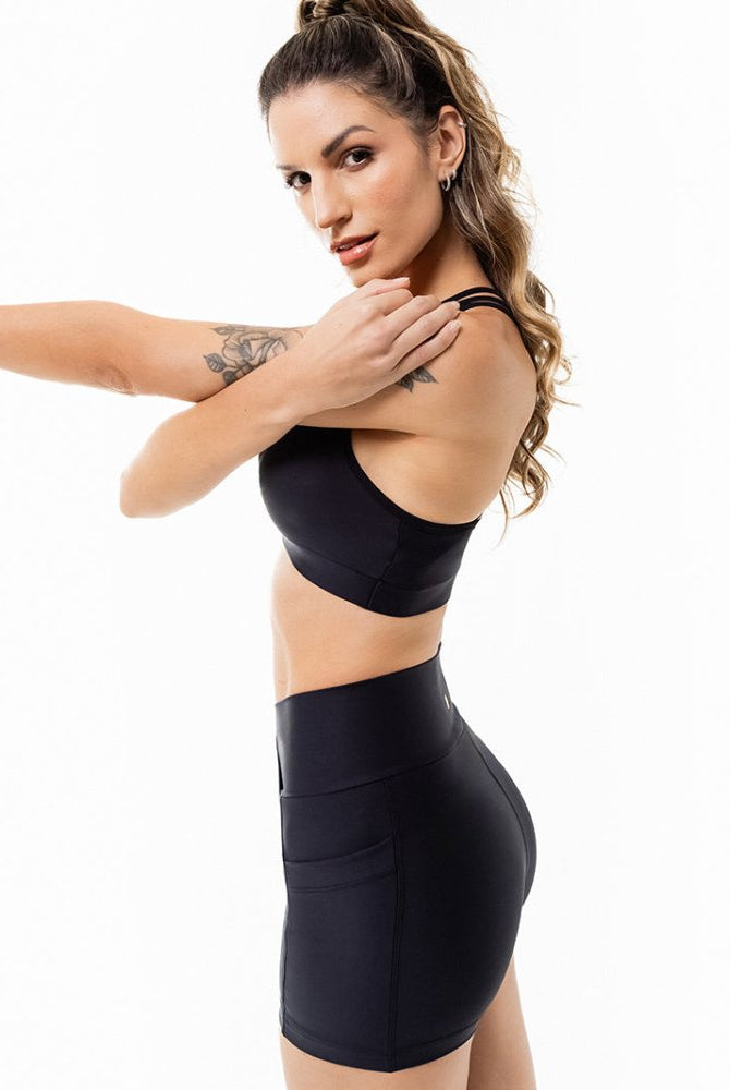 LEVITATE Clara Top - SOLID BLACK - lilikoiwear.com