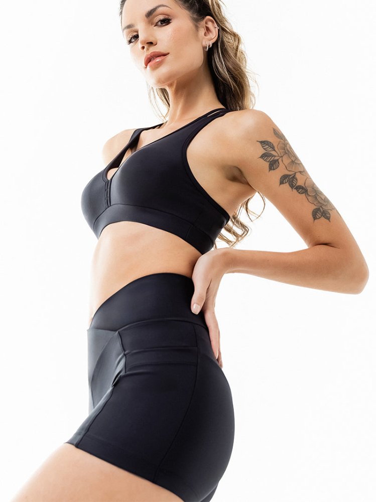 LEVITATE Clara Top - SOLID BLACK - lilikoiwear.com