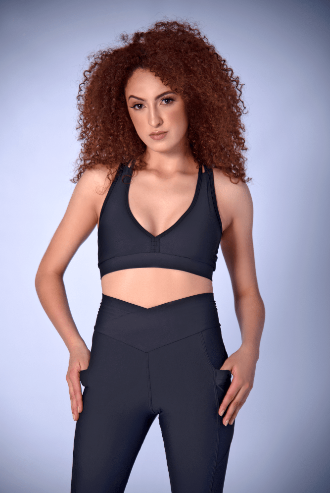 LEVITATE Clara Top - SOLID BLACK - lilikoiwear.com