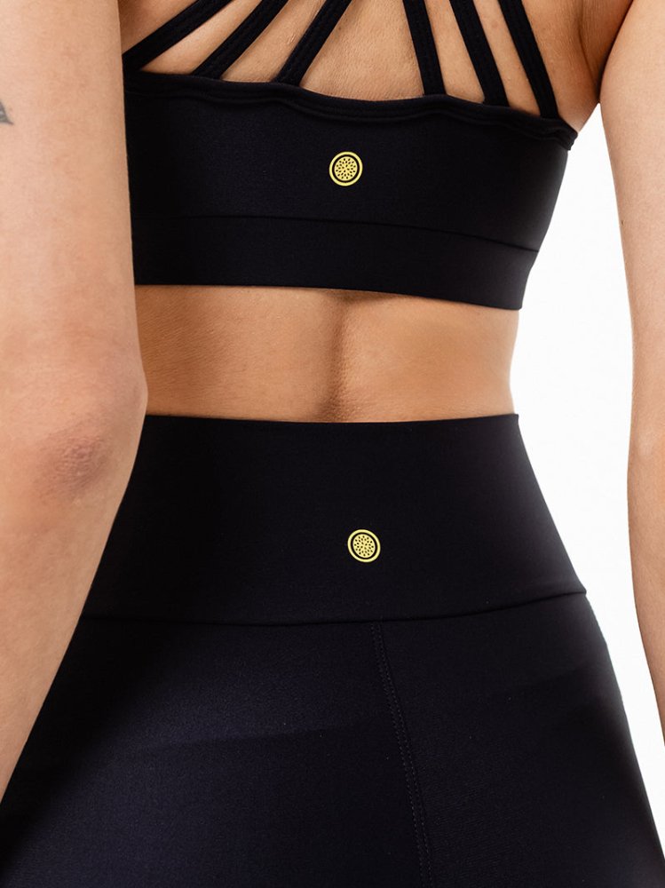 LEVITATE Clara Top - SOLID BLACK - lilikoiwear.com