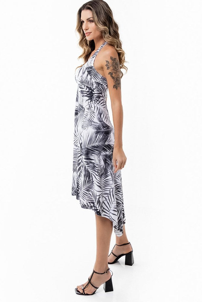 Rosa Dress - WHITE PALMS - lilikoiwear.com