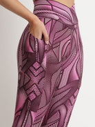 Capri Legging with Pockets - GRAPHIC VINO - lilikoiwear.com