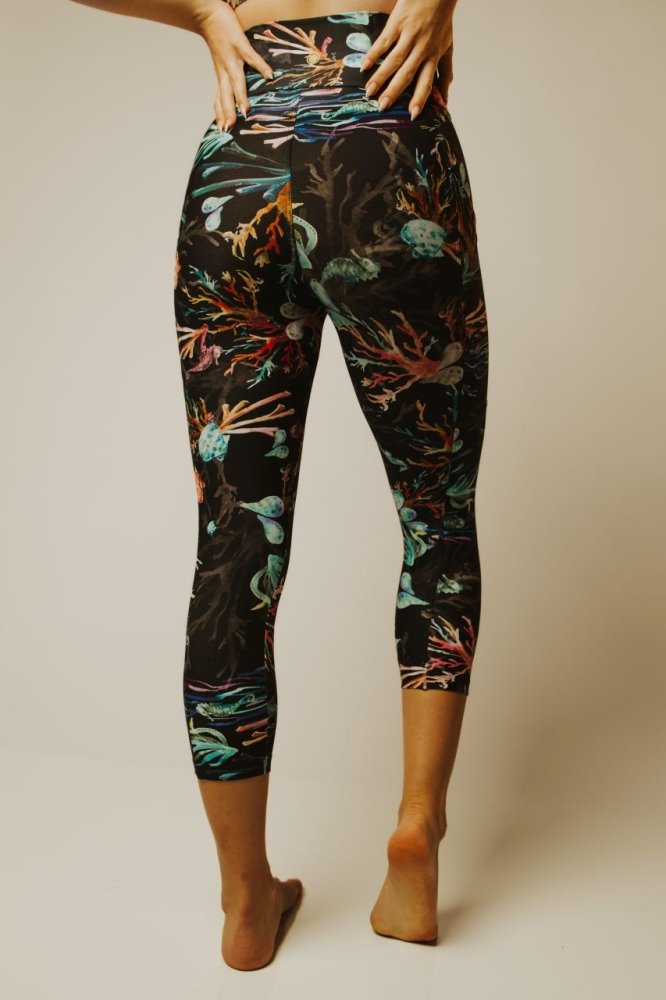 Capri Legging with Pockets - MOANA - lilikoiwear.com