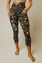 Capri Legging with Pockets - MOANA - lilikoiwear.com