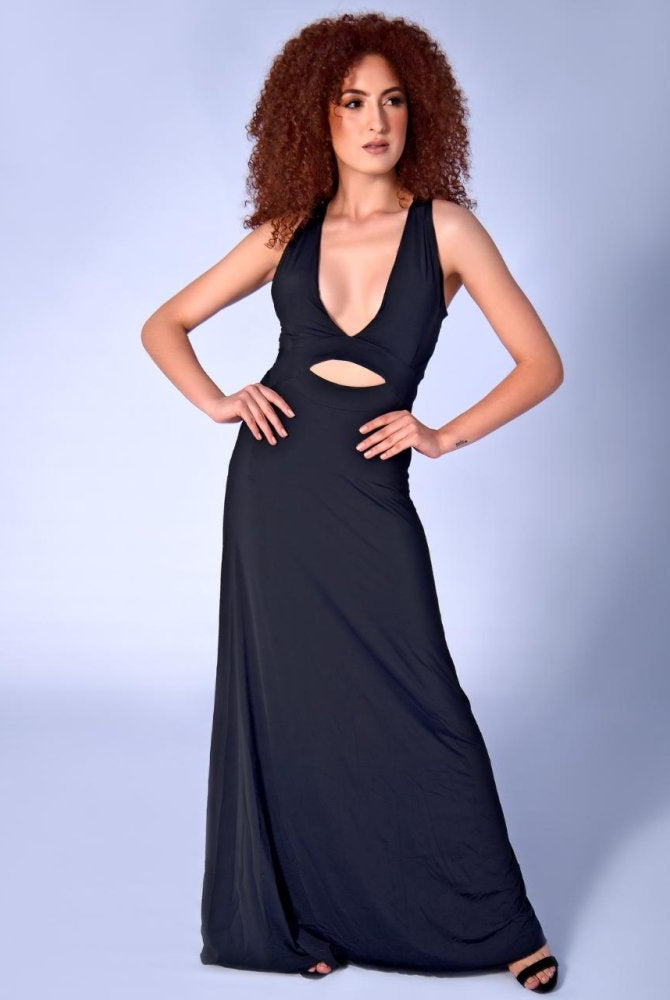 Floripa Dress - SOLID BLACK - lilikoiwear.com