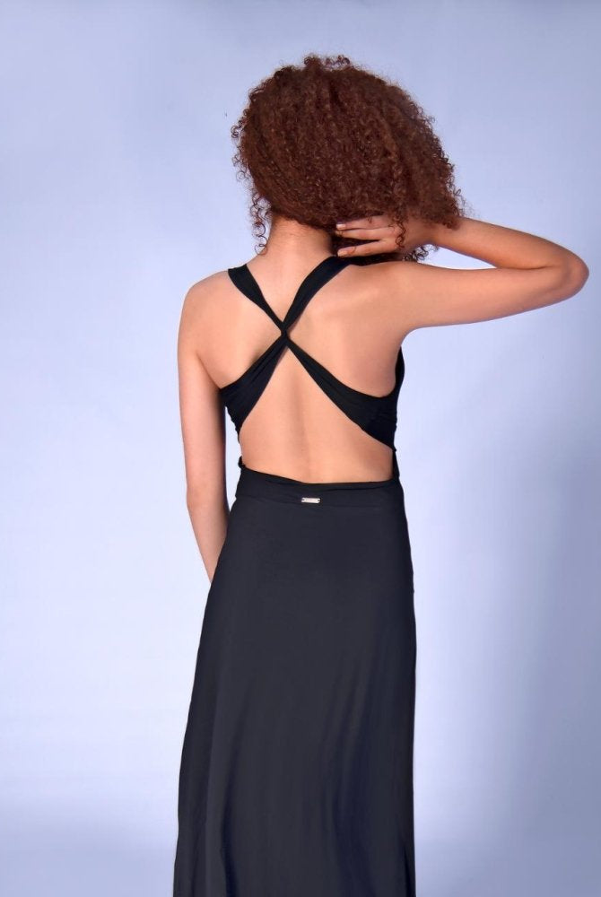 Floripa Dress - SOLID BLACK - lilikoiwear.com