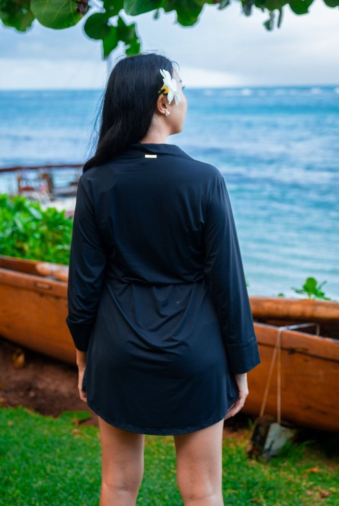 Kenya Dress - SOLID BLACK - lilikoiwear.com