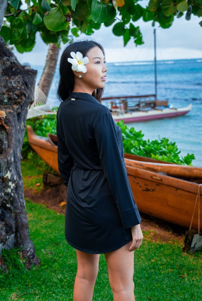 Kenya Dress - SOLID BLACK - lilikoiwear.com