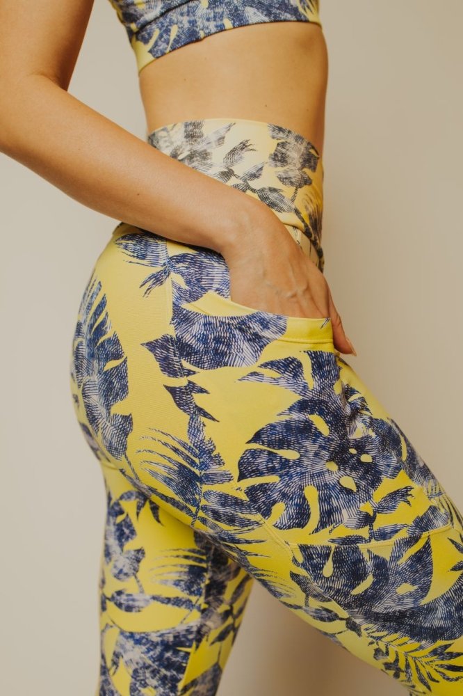 Leggings with Pockets - 'ALOHI - lilikoiwear.com