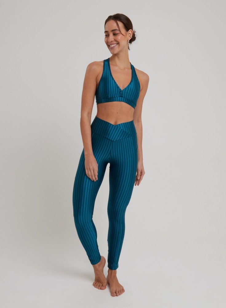 Leggings with Pockets - AQUA QUEEN - lilikoiwear.com