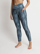 Leggings with Pockets - GRAPHIC BLUE - lilikoiwear.com