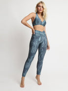 Leggings with Pockets - GRAPHIC BLUE - lilikoiwear.com