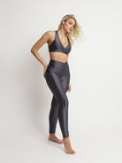 Leggings with Pockets - GREY STRIPE - lilikoiwear.com