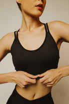 LEVITATE Nova Top - SOLID BLACK - lilikoiwear.com