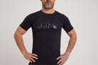Men's Dri-Fit T-Shirt with LILIKOI logo - BLACK - lilikoiwear.com