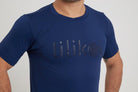 Men's Dri-Fit T-Shirt with LILIKOI logo - NAVY BLUE - lilikoiwear.com