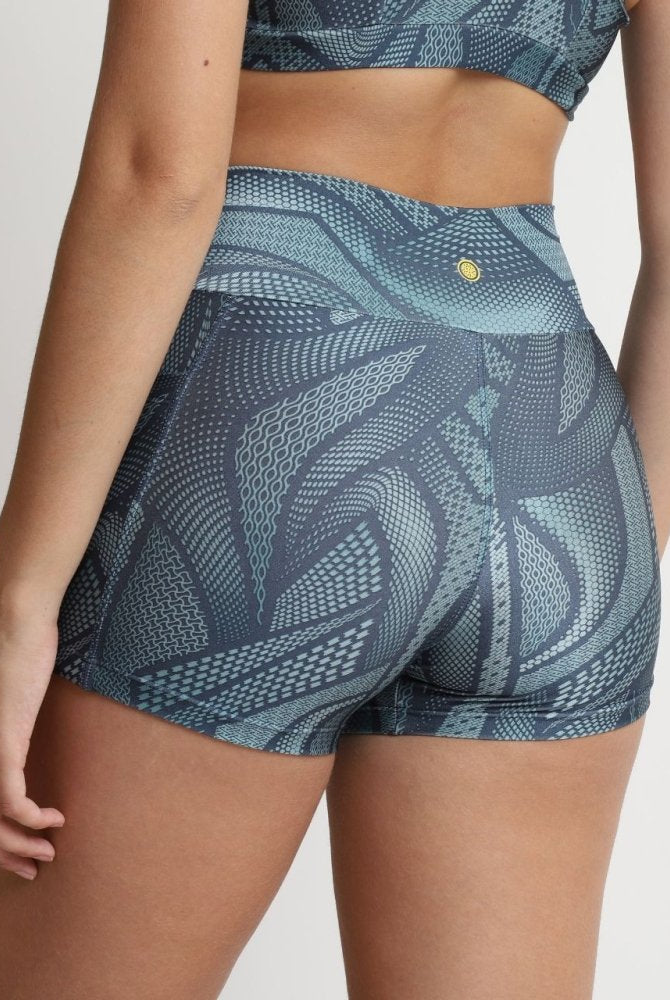 Shorties with Pockets - GRAPHIC BLUE - lilikoiwear.com