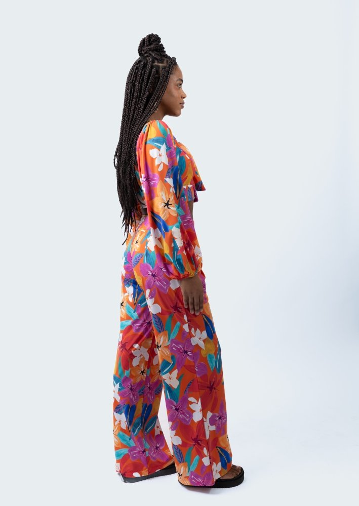 Cali Pants Set - PLUMERIA - lilikoiwear.com