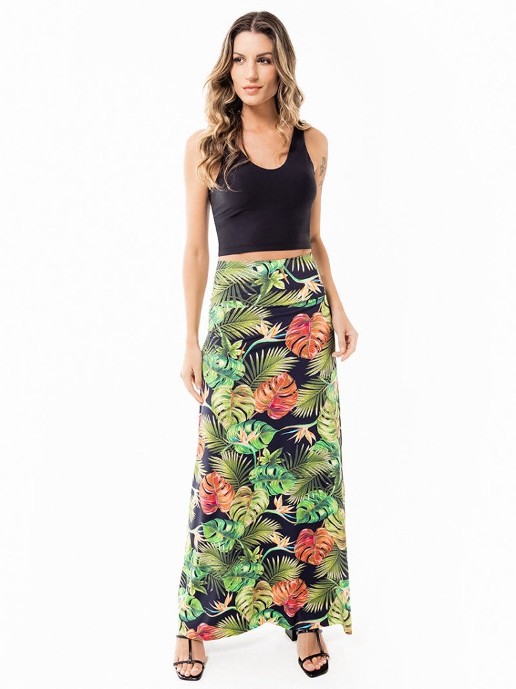 Campos Convertible Maxi Skirt - PARADISE FOUND - lilikoiwear.com