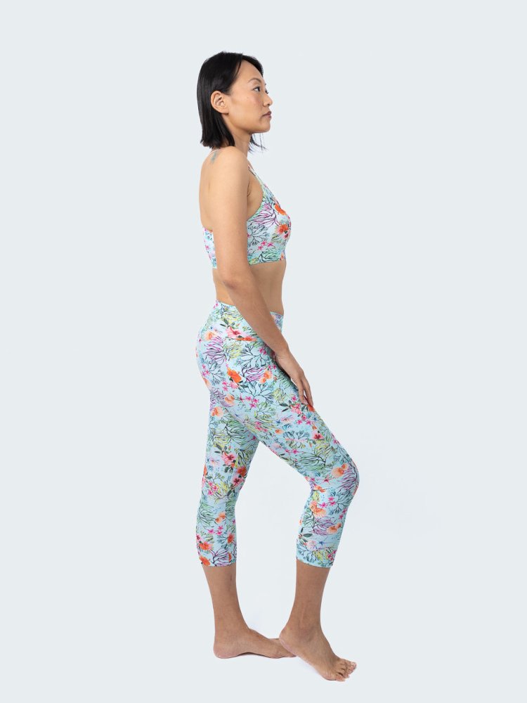 Capri Legging with Pockets - WAILEA - lilikoiwear.com