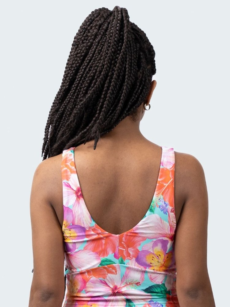 Crop Top APRIL - HIBISCUS - lilikoiwear.com