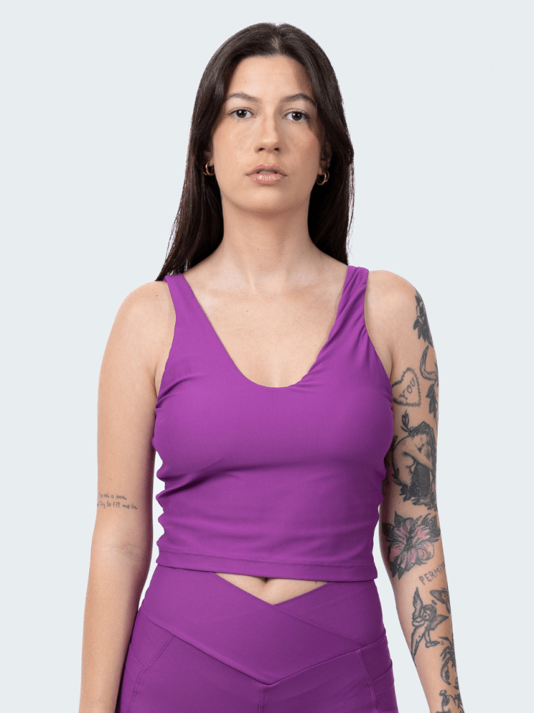 Crop Top APRIL - ORCHID - lilikoiwear.com