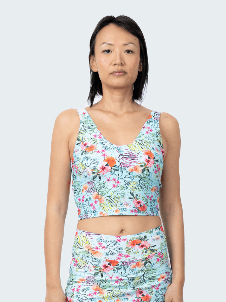 Crop Top APRIL - WAILEA - lilikoiwear.com