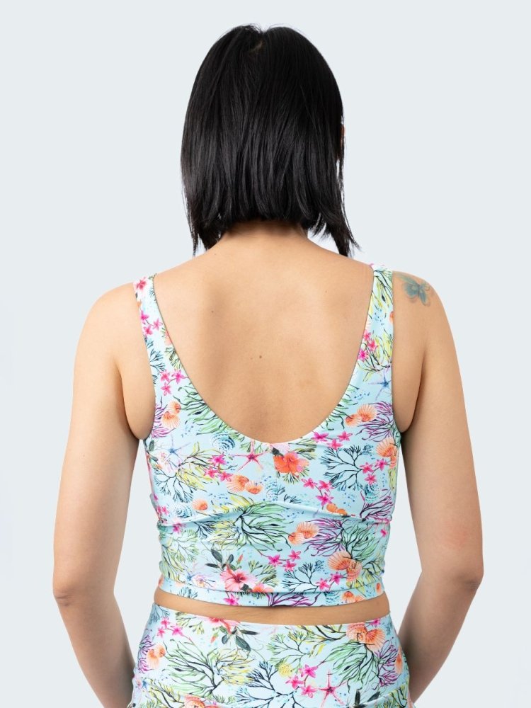 Crop Top APRIL - WAILEA - lilikoiwear.com