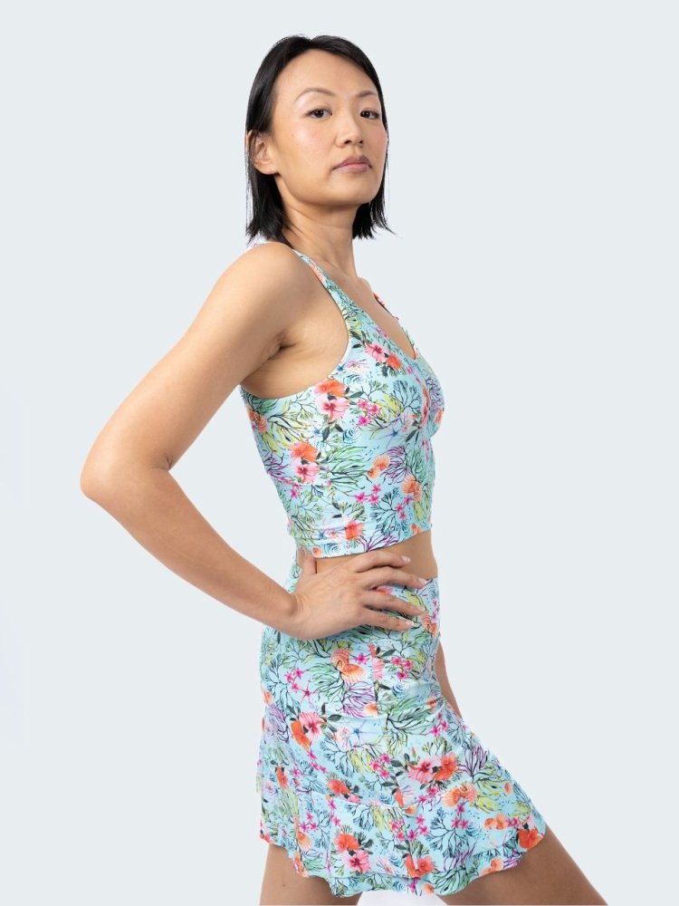 Crop Top APRIL - WAILEA - lilikoiwear.com